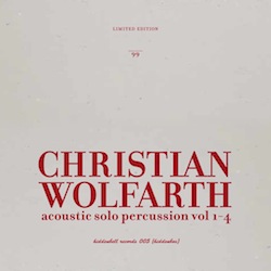 cover: acoustic solo percussion vol. 1-4 